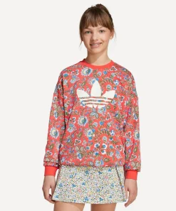 Adidas Knitwear^x Liberty London Kids Crew Sweatshirt