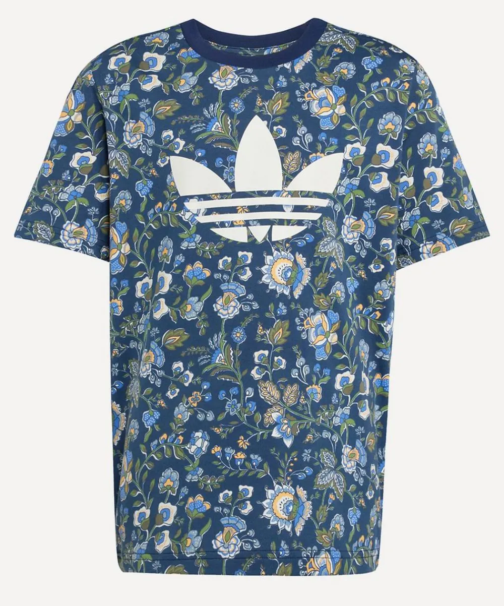 Adidas Tops^x Liberty London Kids T-Shirt
