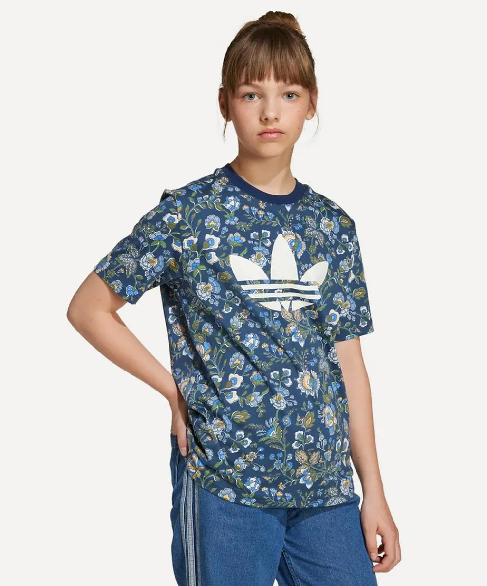 Adidas Tops^x Liberty London Kids T-Shirt