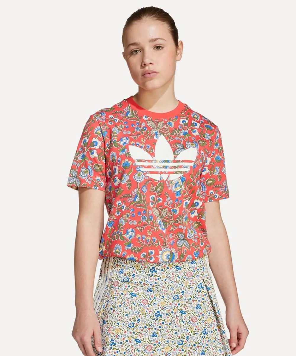 Adidas Tops^x Liberty London Kids T-Shirt