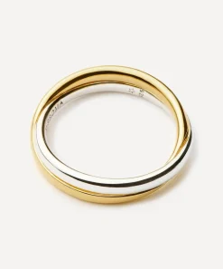 Missoma Rings^X Lucy Williams Mixed Metal Entwine Ring