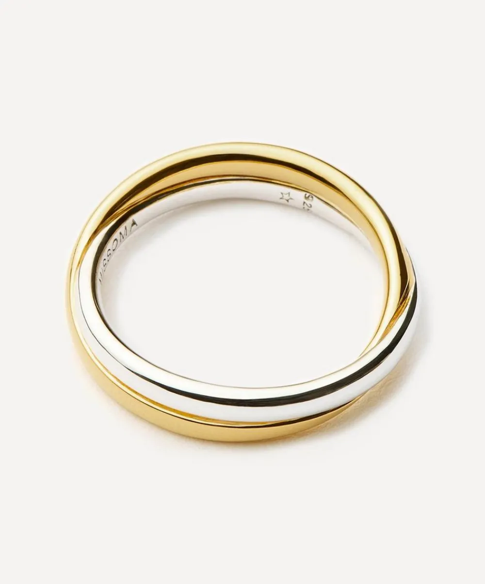 Missoma Rings^X Lucy Williams Mixed Metal Entwine Ring