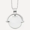Missoma Necklaces^X Lucy Williams Silver-Plated Engravable Roman Arc Coin Pendant Necklace