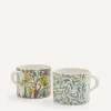 Spode Mugs^x Morris and Co. Daffodil Mugs Set of 2