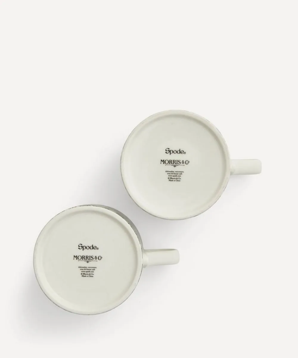 Spode Mugs^x Morris and Co. Daffodil Mugs Set of 2
