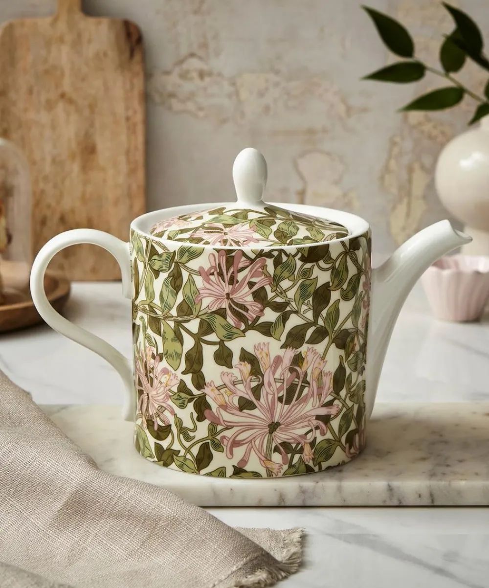 Spode Mugs^x Morris and Co. Teapot and Mug Set