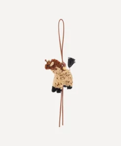 Loewe Travel Accessories^x Paula's Ibiza Giraffe Bag Charm