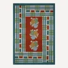 Lisa Corti Throws^x Saved NY Ankara Rust Cashmere Throw
