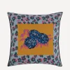 Lisa Corti Cushions^x Saved NY Leopard Gold Cashmere Cushion