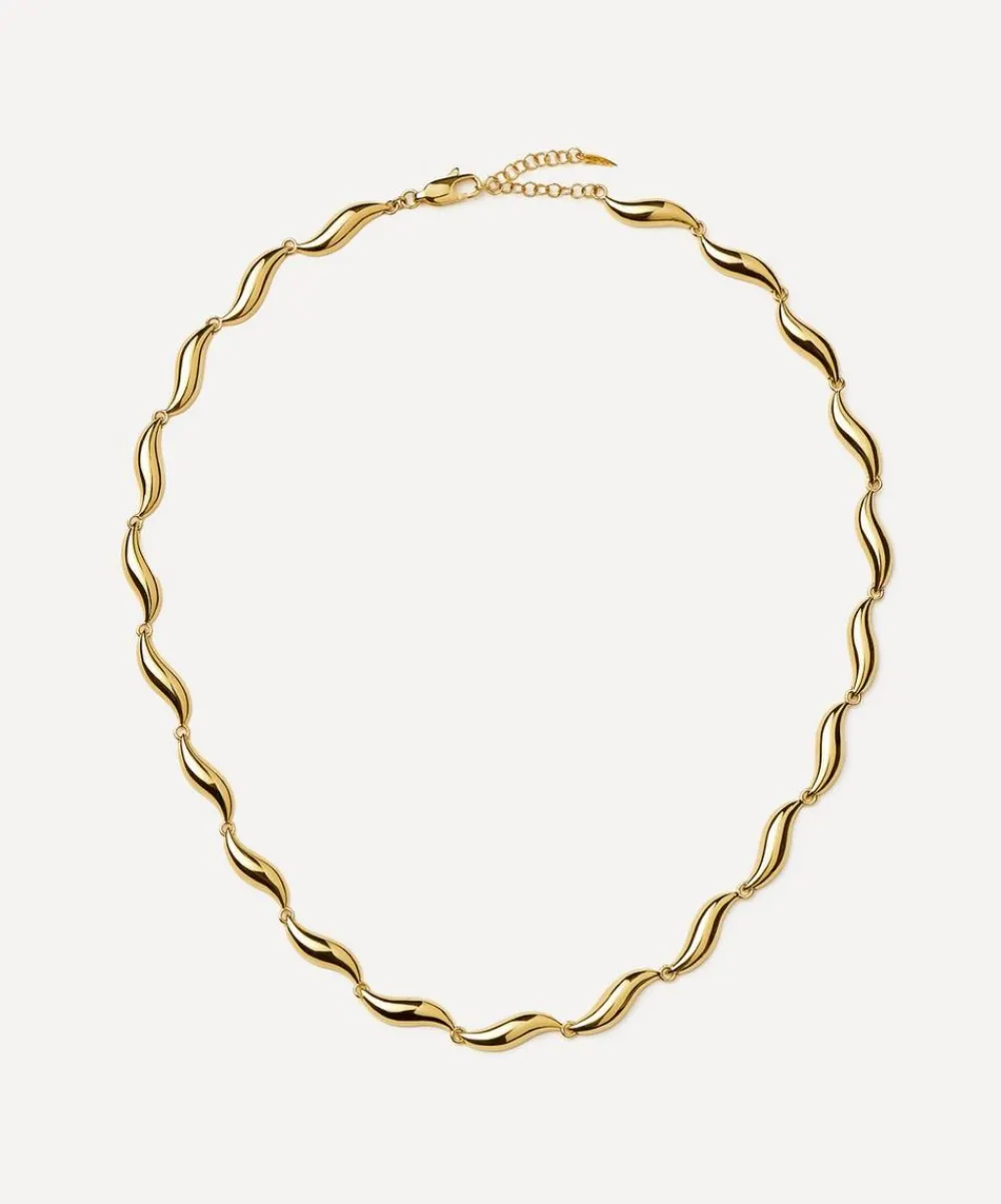 Missoma Necklaces^X Savi 18ct Gold-Plated Signature Link Chain Necklace