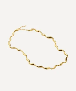 Missoma Necklaces^X Savi 18ct Gold-Plated Signature Link Chain Necklace