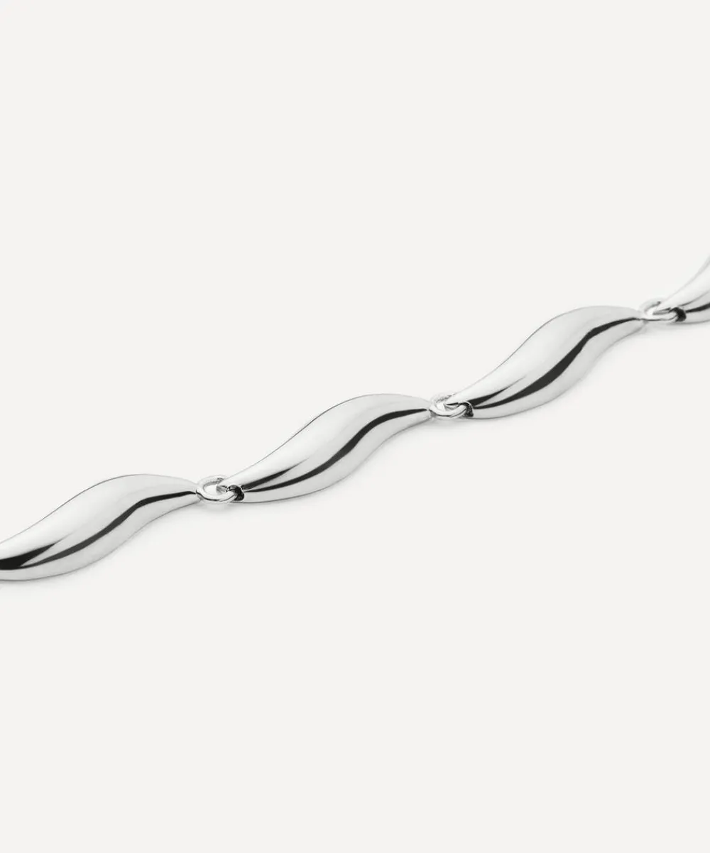 Missoma Necklaces^X Savi Rhodium-Plated Signature Link Chain Necklace