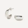 Missoma Earrings^X Savi Sterling Silver Dome Mini Hoop Earrings