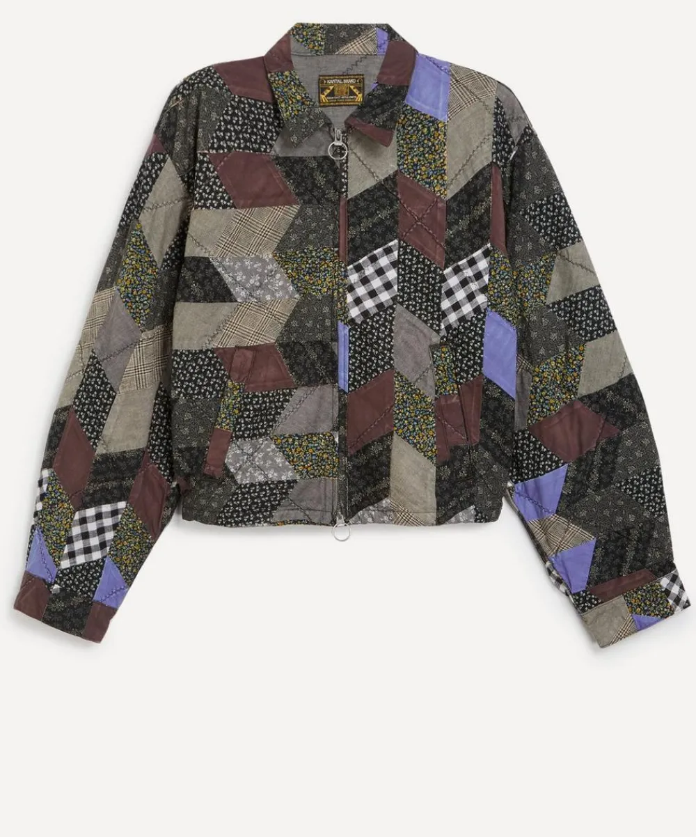 Kapital Coats & Jackets^Yabane Quilt Patchwork Drizzler Parka