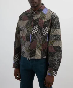 Kapital Coats & Jackets^Yabane Quilt Patchwork Drizzler Parka