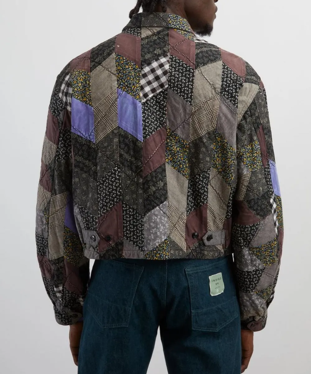 Kapital Coats & Jackets^Yabane Quilt Patchwork Drizzler Parka