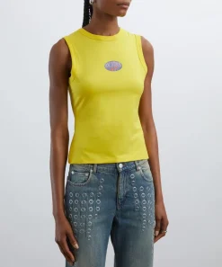 Acne Studios Tops^Yellow Tank Top