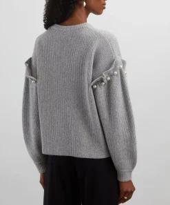 AKYN Knitwear^Yuki Grey Marl Jumper
