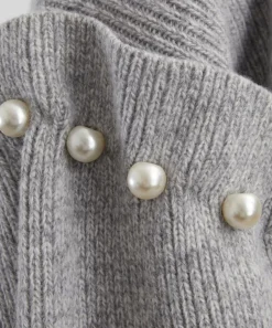 AKYN Knitwear^Yuki Grey Marl Jumper