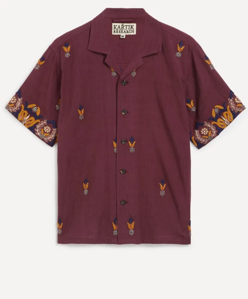 Kartik Research Shirts^Zardozi Camp Shirt