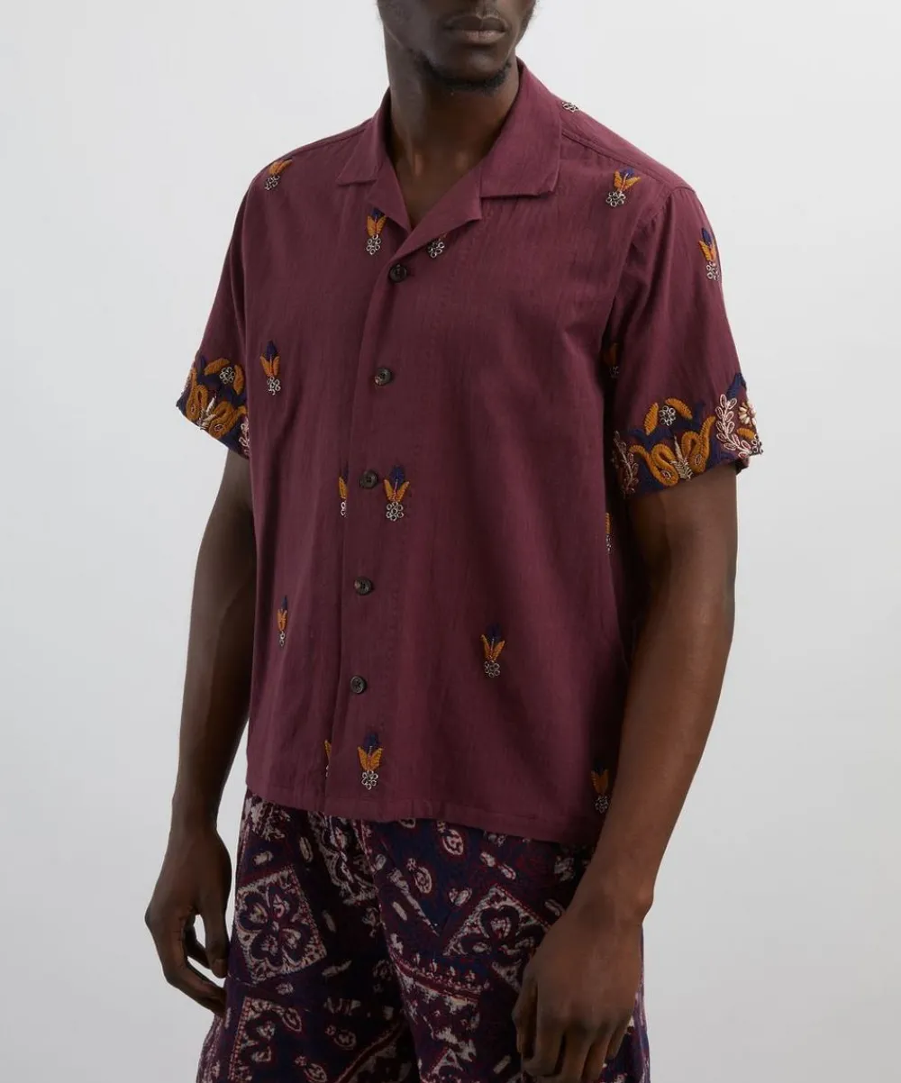 Kartik Research Shirts^Zardozi Camp Shirt
