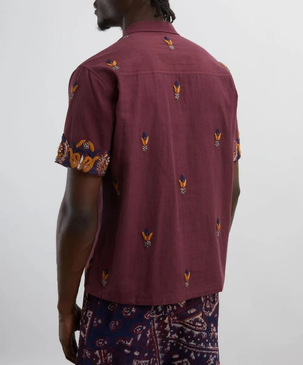 Kartik Research Shirts^Zardozi Camp Shirt