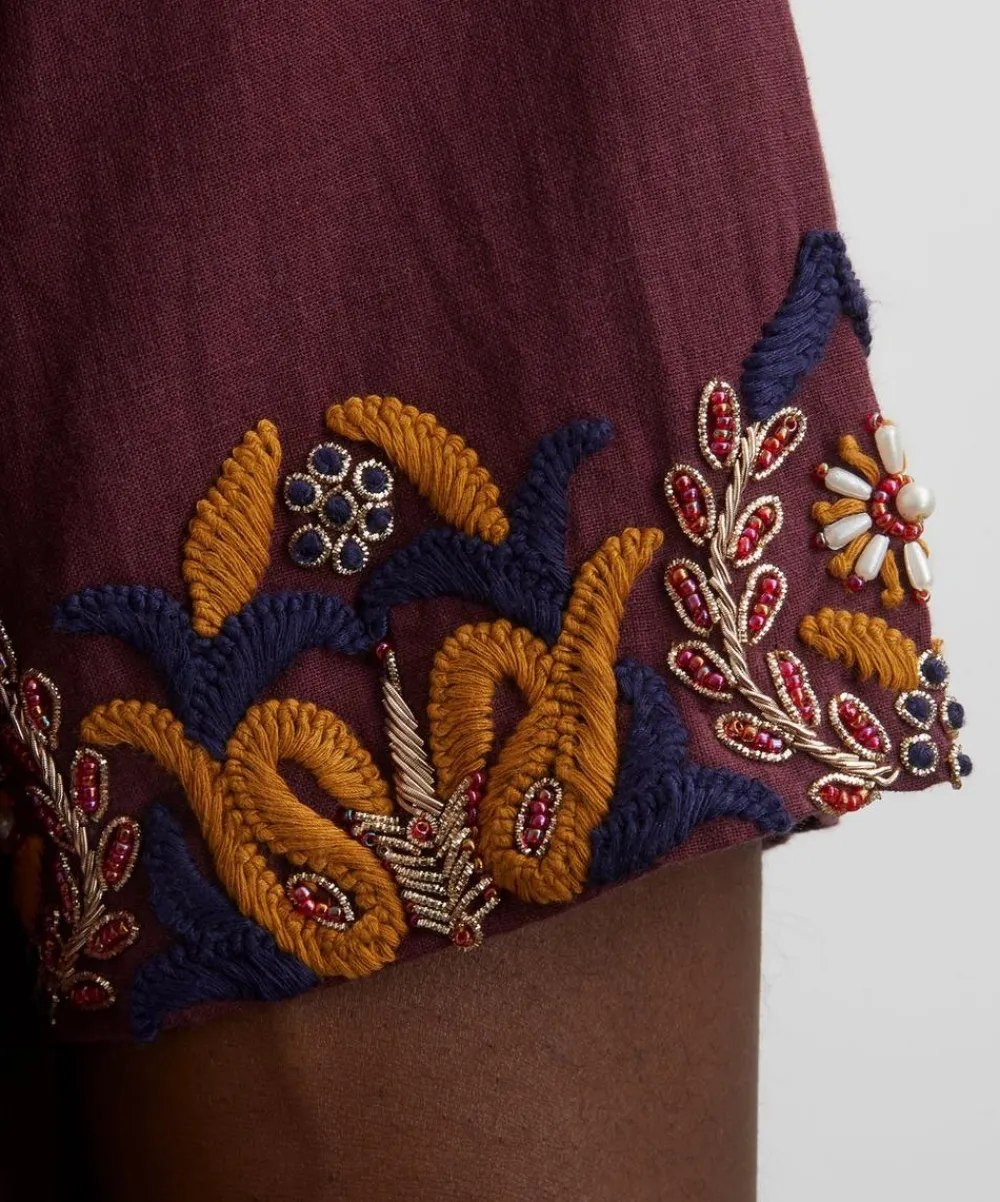 Kartik Research Shirts^Zardozi Camp Shirt
