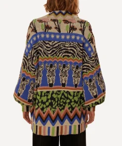 FARM Rio Knitwear^Zebra Ainika Cardigan