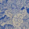 Liberty Interiors Furnishing Fabrics^Zennor Arbour Ladbroke Linen in Lapis