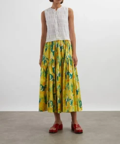La DoubleJ Skirts^Zesty Yellow Oscar Skirt