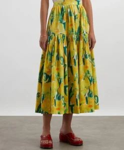 La DoubleJ Skirts^Zesty Yellow Oscar Skirt