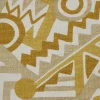 Liberty Interiors Furnishing Fabrics^Zig Zag Linen in Sahara