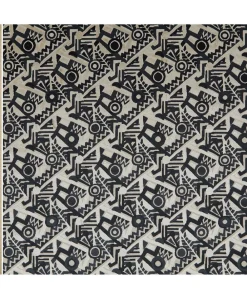 Liberty Interiors Furnishing Fabrics^Zig Zag Velvet in Piccadilly