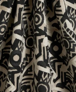 Liberty Interiors Furnishing Fabrics^Zig Zag Velvet in Piccadilly