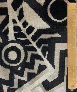 Liberty Interiors Furnishing Fabrics^Zig Zag Velvet in Piccadilly