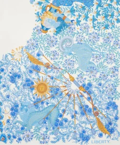 Liberty Scarves^Zodiac 90X90 Silk Scarf