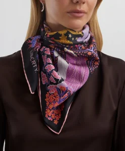 Liberty Scarves^Zodiac 90X90 Silk Scarf